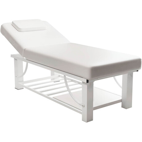 Camilla Para Masajes Profesional Firme Reclinable Blanco