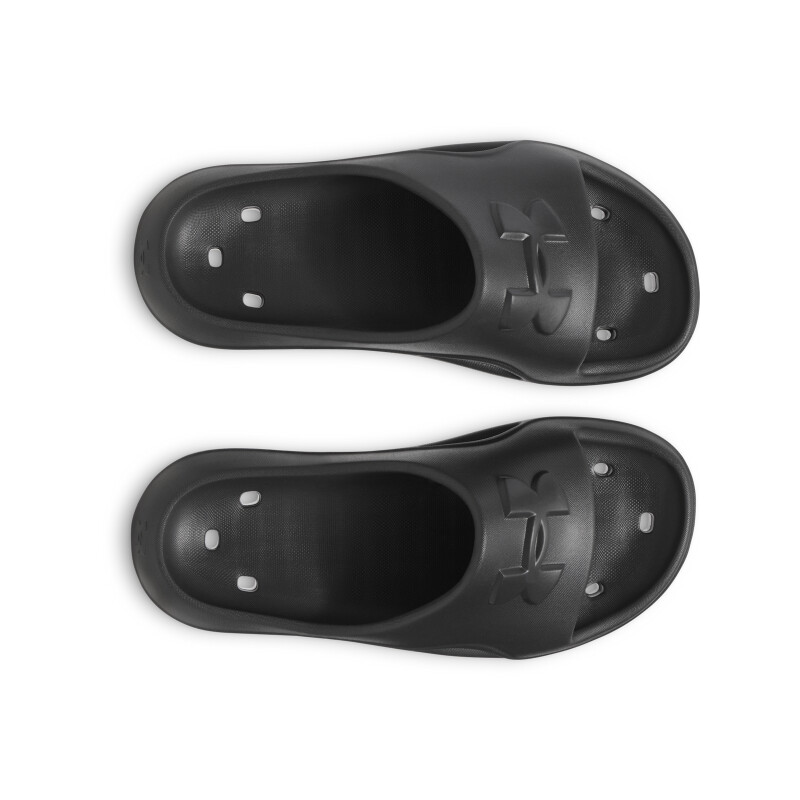 Ojota Chinela Under Armour Locker de Mujer - 3028095-001 Negro-negro