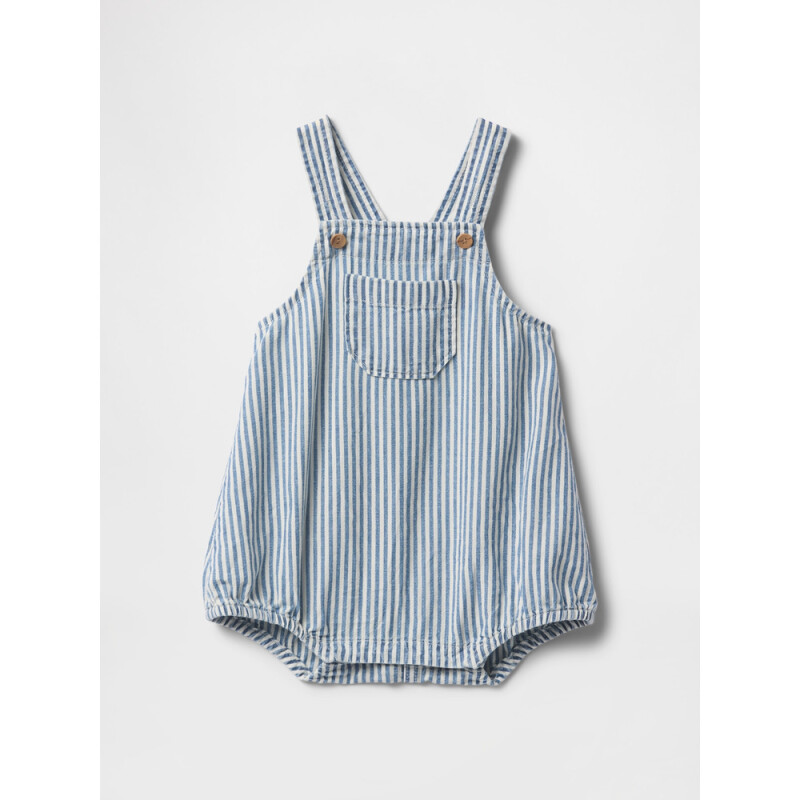 MFD OVERALL BUBBLE BLUE SEERSUCKER