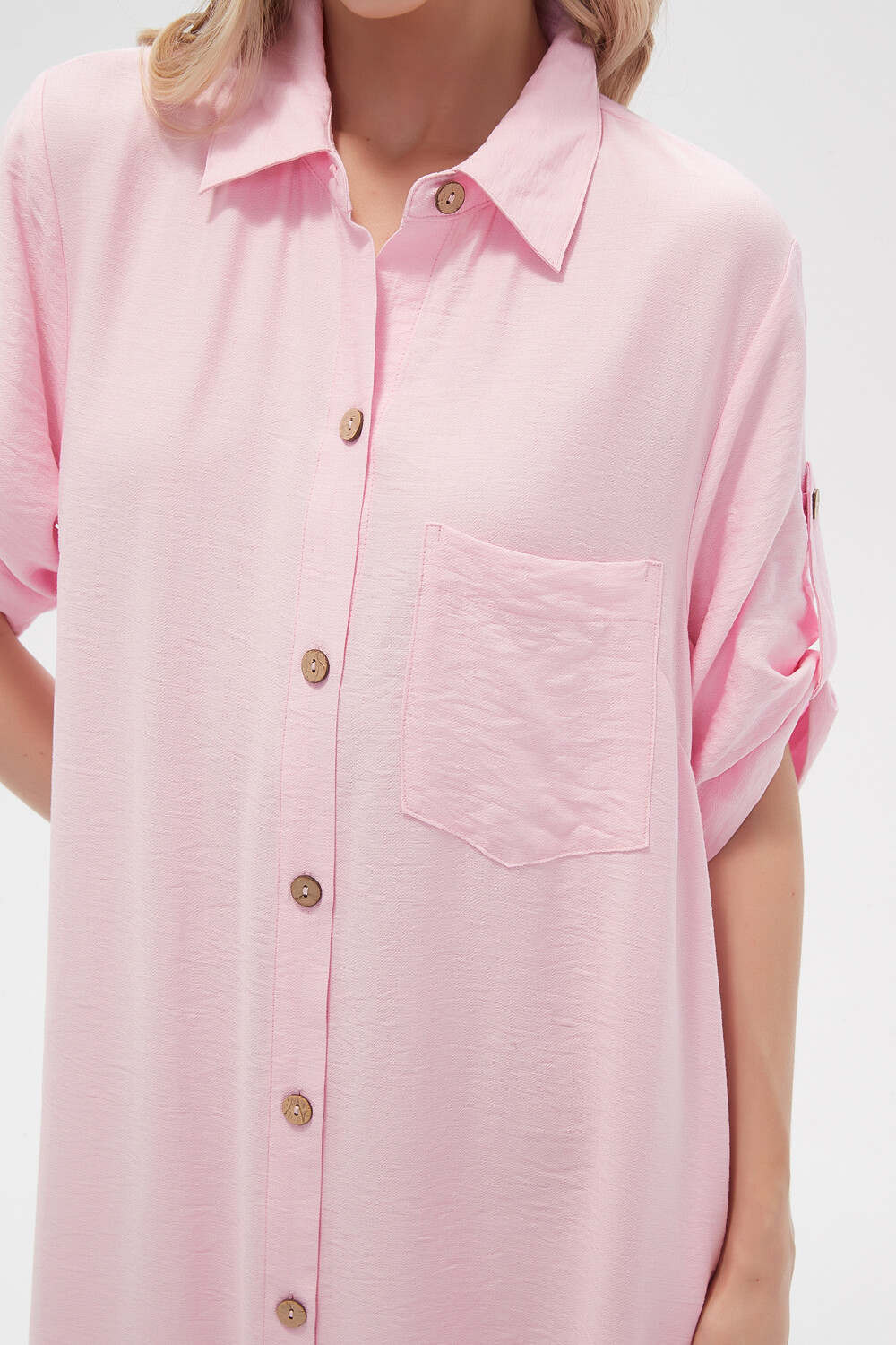 Vestido Voce Rosa Claro