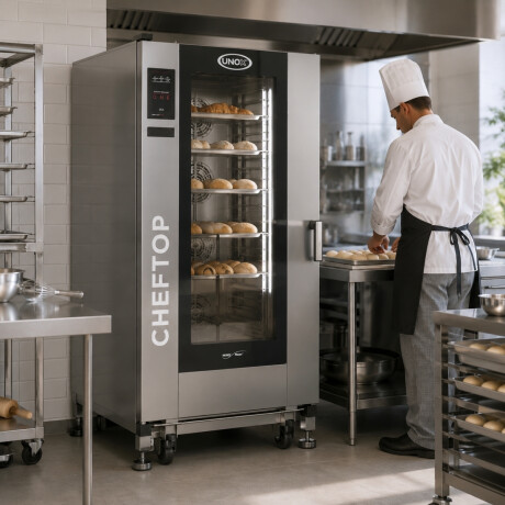 Horno Eléctrico Chef Top Mind One New 20 Bandejas GN 1/1 Horno Eléctrico Chef Top Mind One New 20 Bandejas GN 1/1