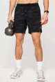 Short The 7 One Short (Lined) Hombre Black Tactical Camo