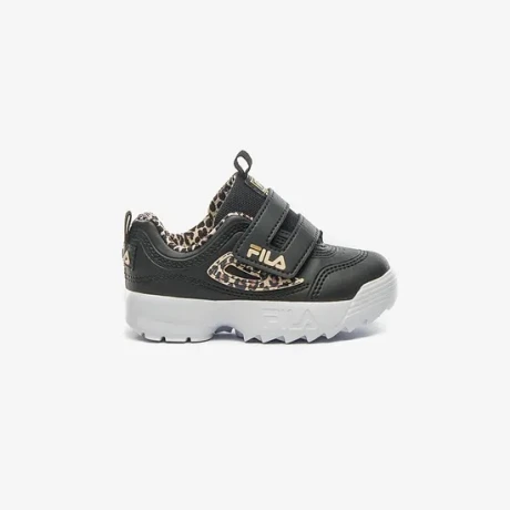Fila champion disruptor velcro niño negro S/C
