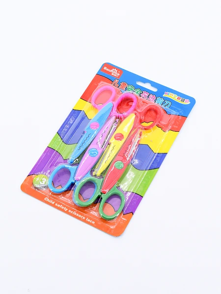 TIJERAS FORMAS SET X 4 MULTICOLOR