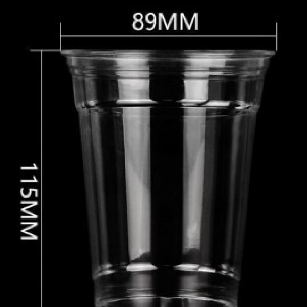 VASO PET 12 ONZAS (360 ml) DIÁMETRO BOCA 89MM CX1000 TRANSPARENTE
