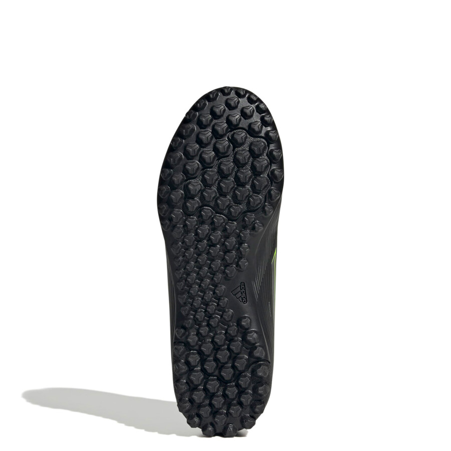 Championes de Fútbol 5 Infantiles Adidas F50 Club Negro - Plateado - Amarillo Limon