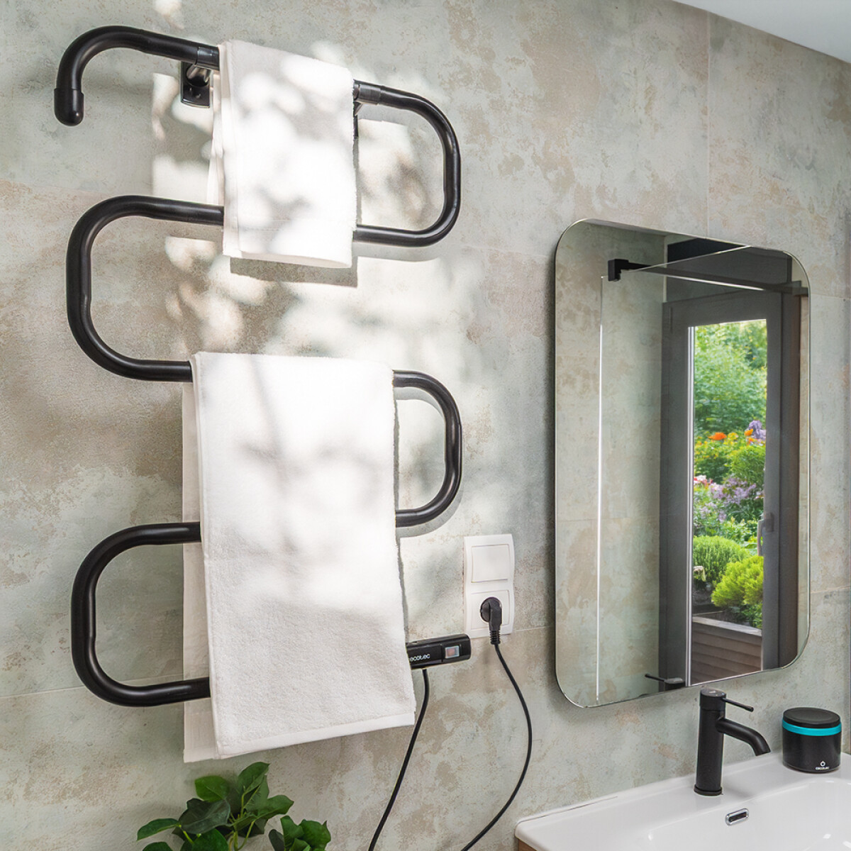 Calentador de Toallas READY WARM 500 TOWEL BLACK 