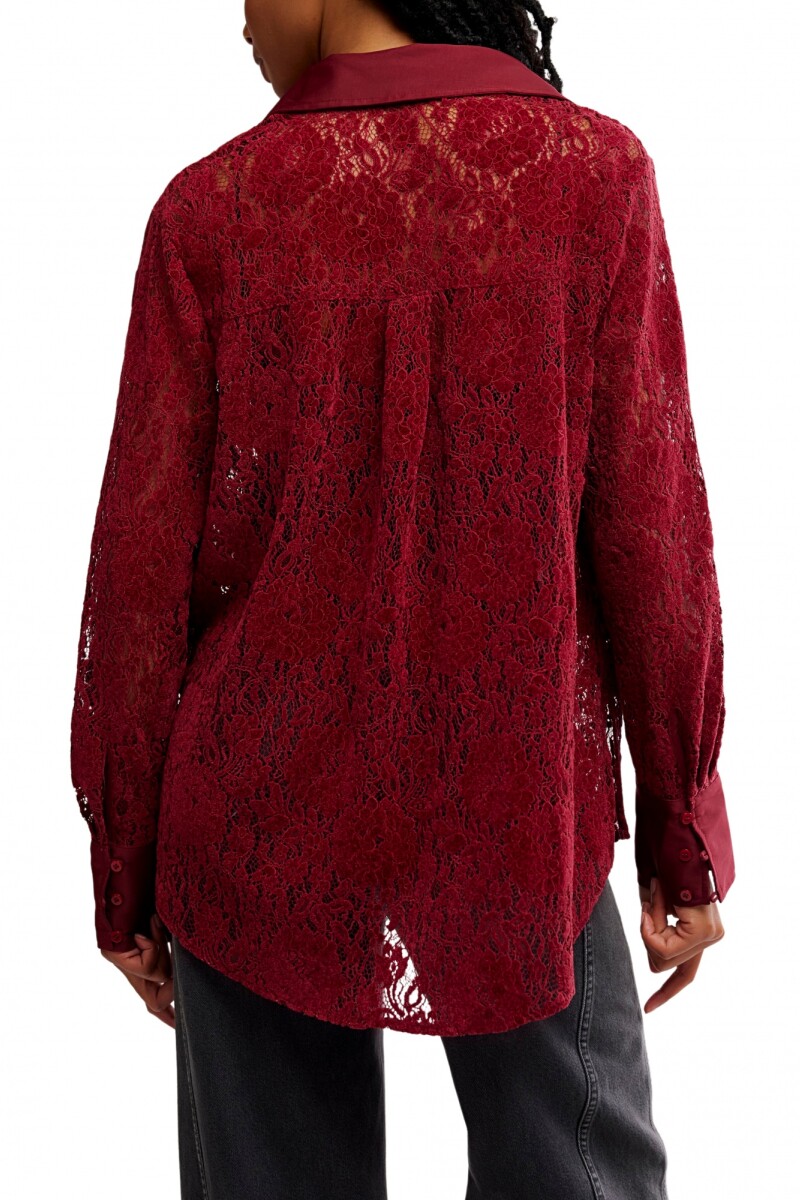 Camisa Faith Bordo