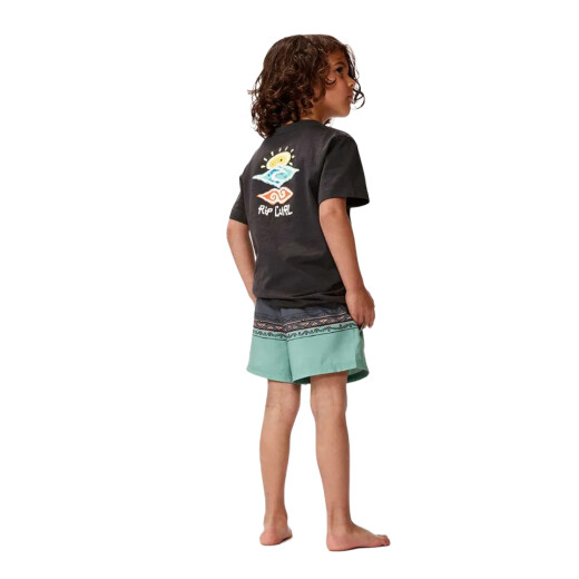 Remera Rip Curl Icons Of Shred Niño - Negro Remera Rip Curl Icons Of Shred Niño - Negro