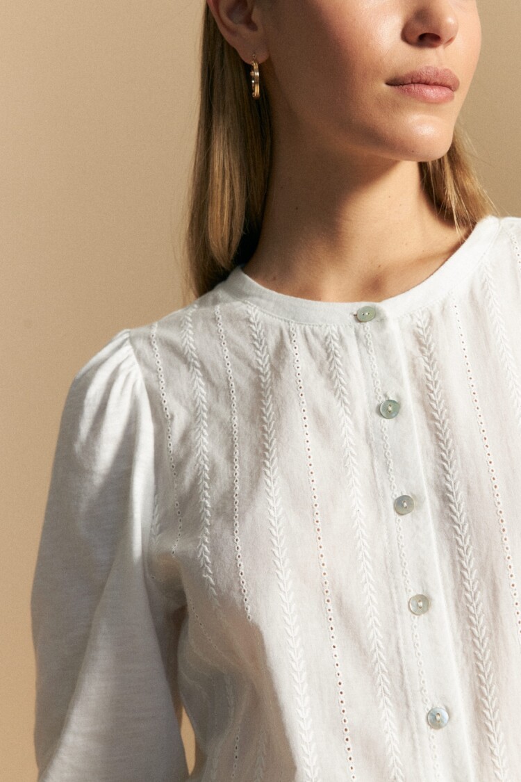 CAMISA ELOISE Blanco