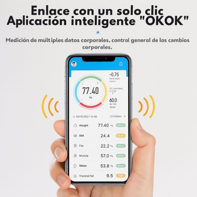 Balanza Corporal Inteligente Digital Bluetooth Smart Baño Balanza Corporal Inteligente Digital Bluetooth Smart Baño