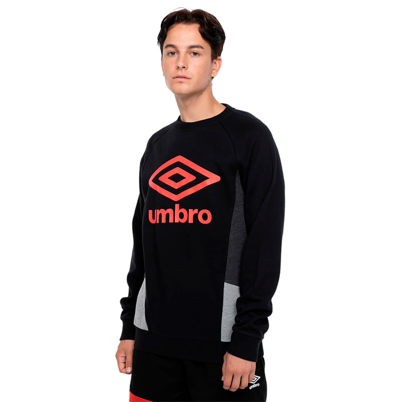 Buzo Crew Neck Umbro Hombre Neg