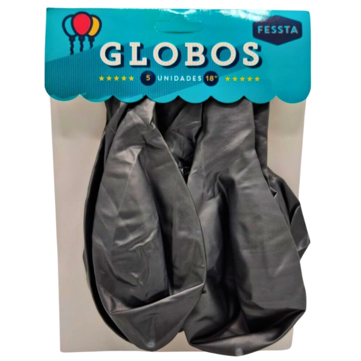 Globos X5 Tamaño R18 - Grafito 