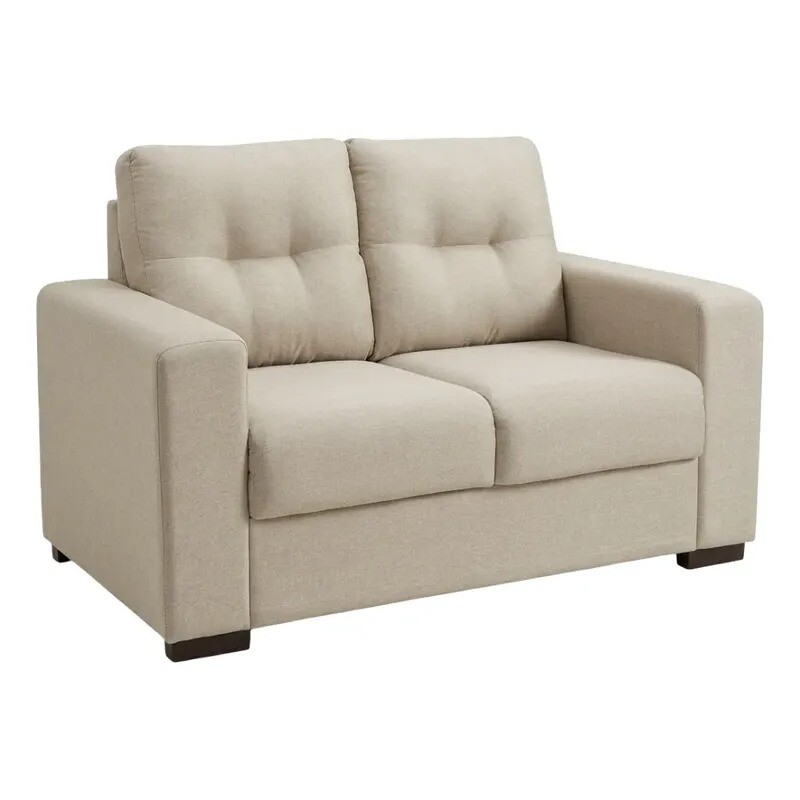 SOFA 2 CUERPOS - TAPIZADO TELA CLARA SOFA 2 CUERPOS - TAPIZADO TELA CLARA