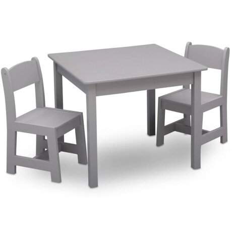 Juego de mesa y 2 sillas Wisly Gris