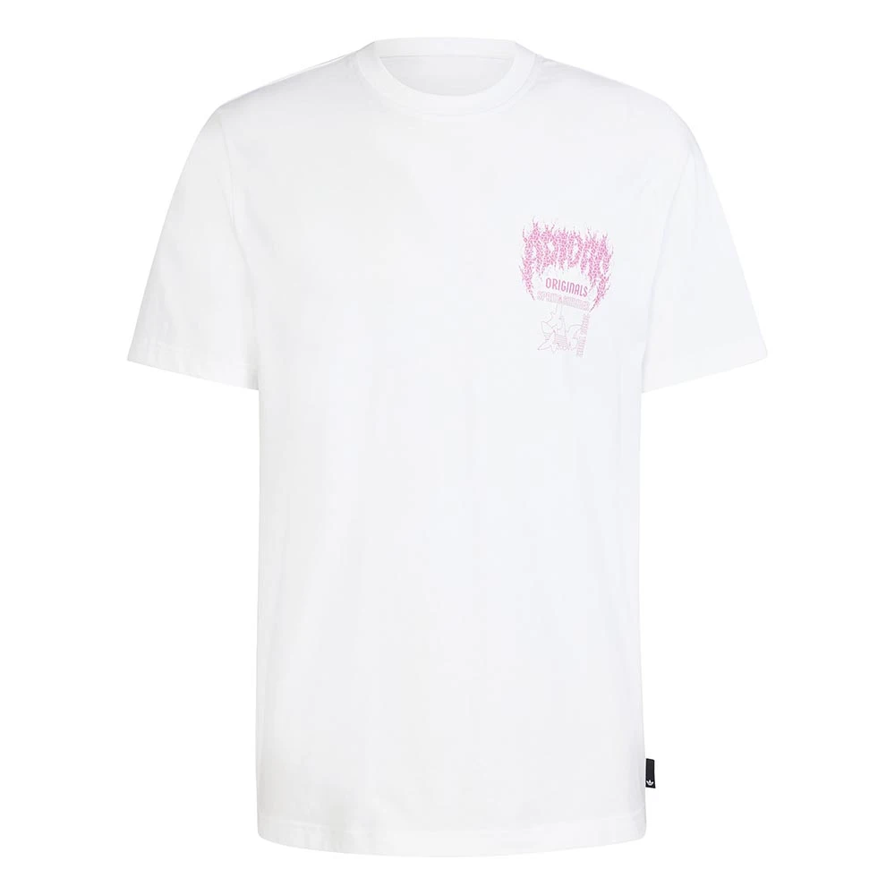 Trefoil Series Fashion Elevated Tee - Hombre White