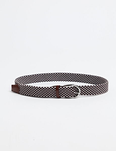 700928 CINTO HARRINGTON LABEL Marron Osc/beige