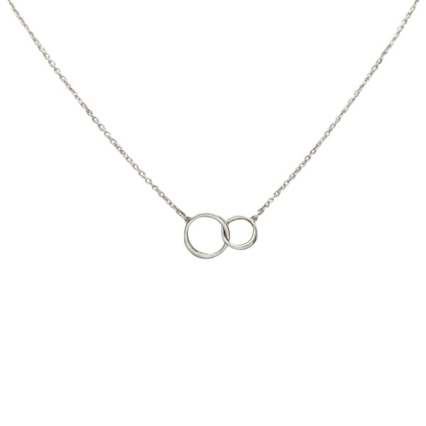 Conjunto aros enlazados - Plata 925 - Sin Piedra- CJ3007 Sinpiedra