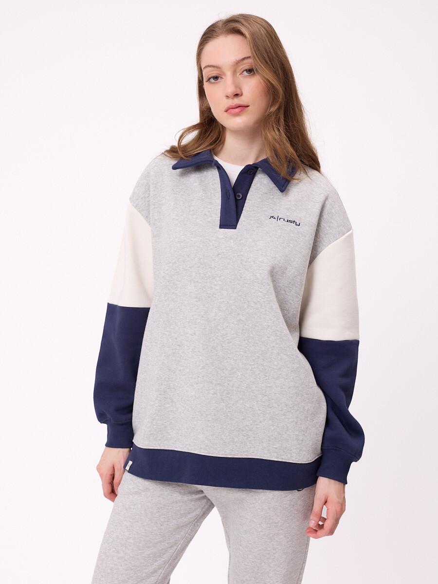 SWEATER PARKES RUSTY - Gris Claro 