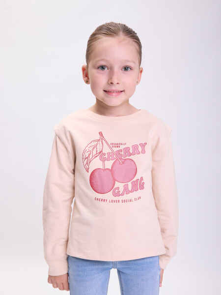 Buzo deportivo hombreras Beige