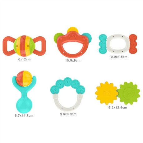 Set De 12 Sonajeros Para Bebé Set De 12 Sonajeros Para Bebé