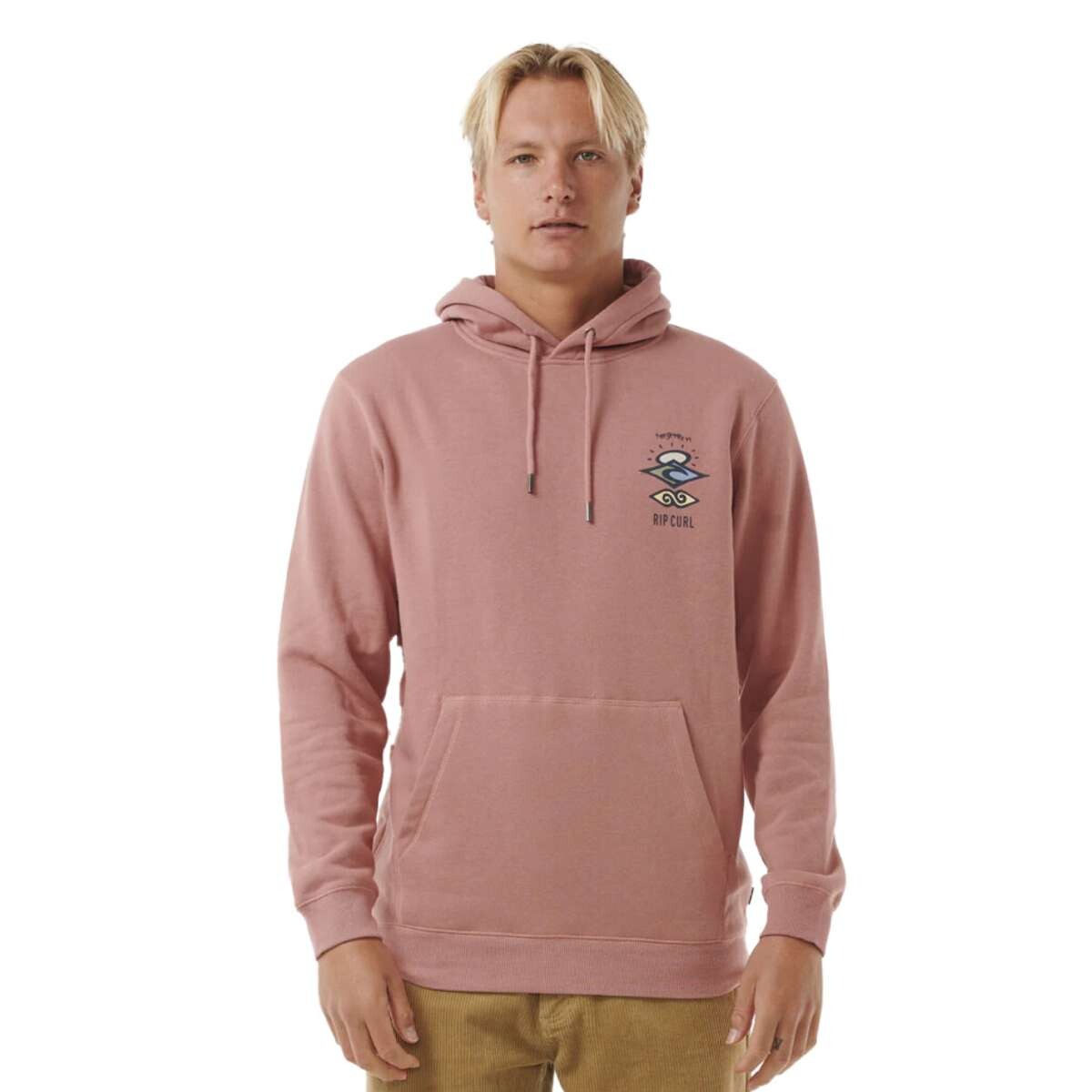 Canguro Rip Curl Search Icon Hood - Rosa 
