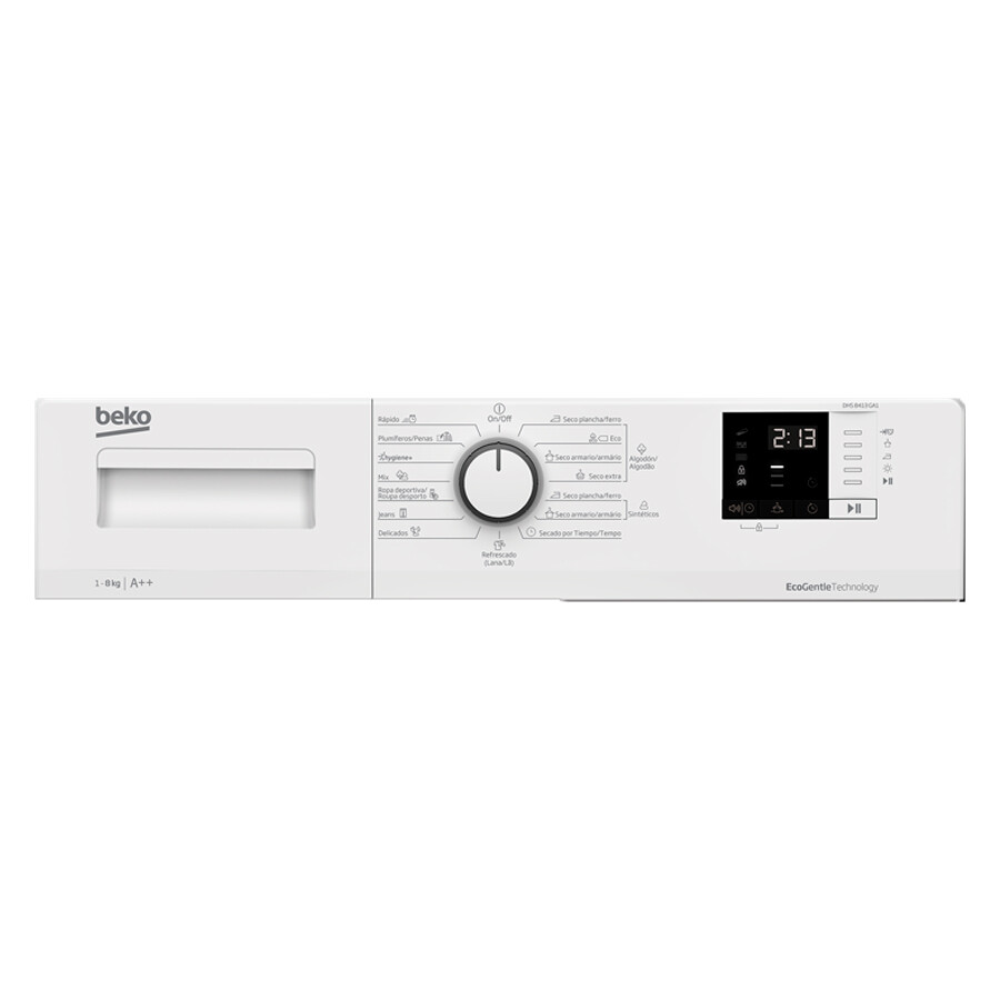 Secarropas de bomba de calor Beko DHS 8413G1 8k Secarropas de bomba de calor Beko DHS 8413G1 8k