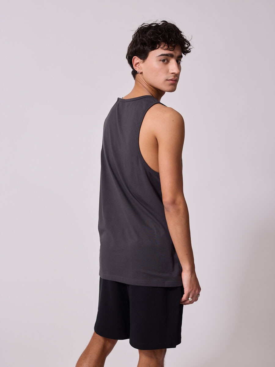 MUSCULOSA SALCO DIXIE Gris Oscuro
