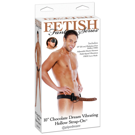 Arnes Vibrador Hueco Chocolate Arnes Vibrador Hueco Chocolate