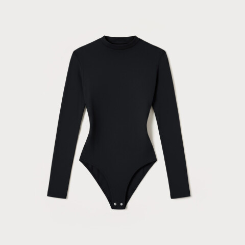 BODY ML FEM PRETO ESCURO