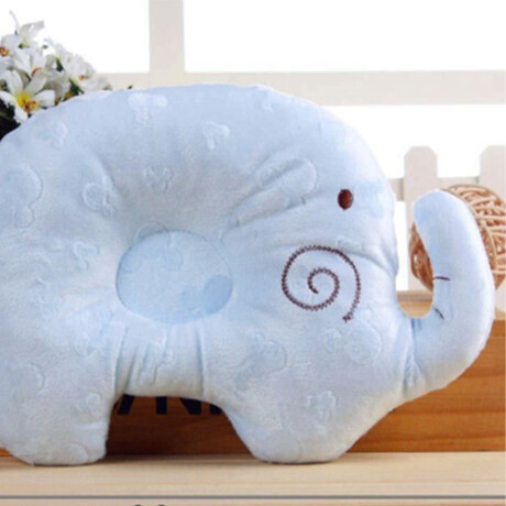Almohada para Bebé Plush Elefante CELESTE