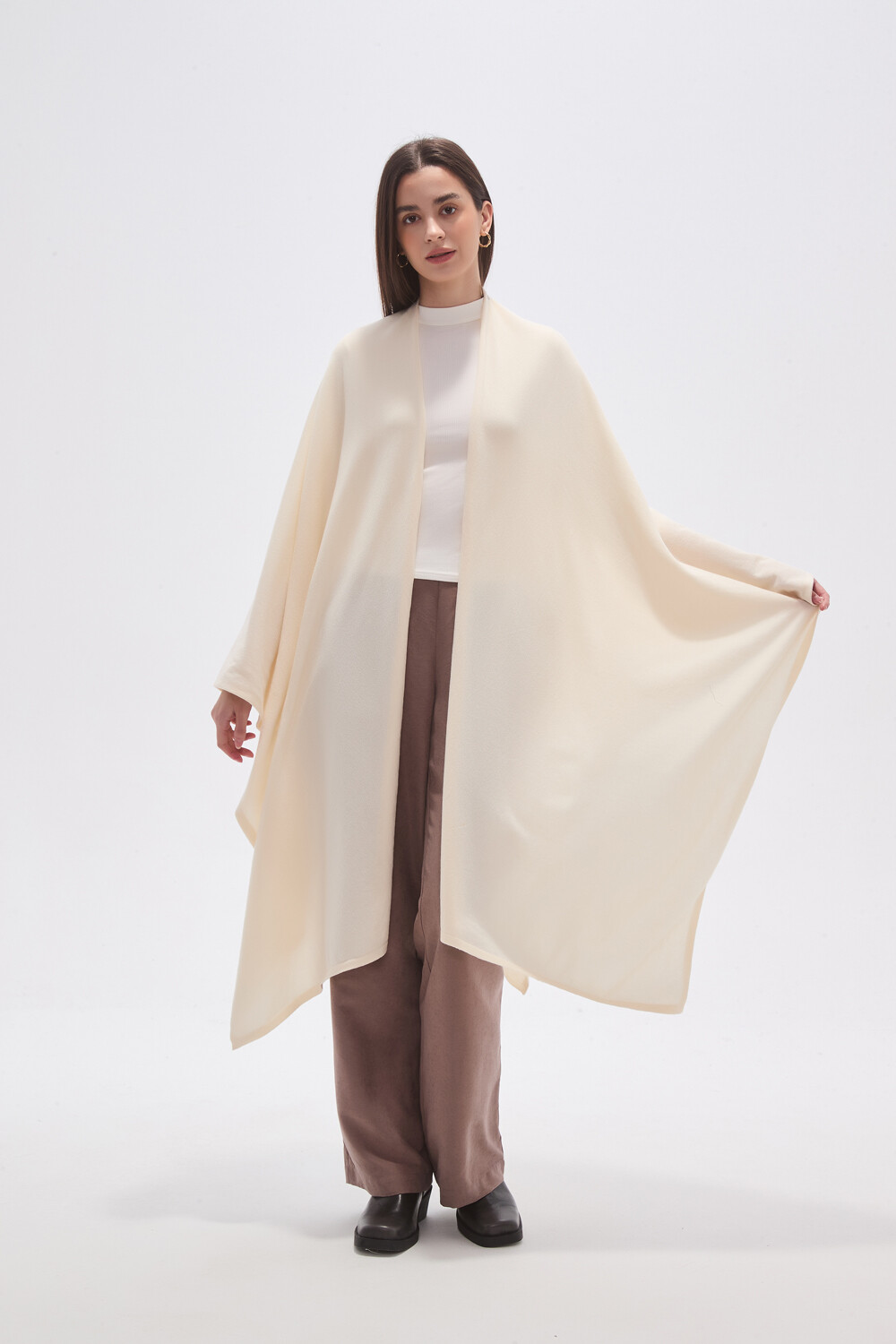 Poncho Tiriviki Crudo / Natural