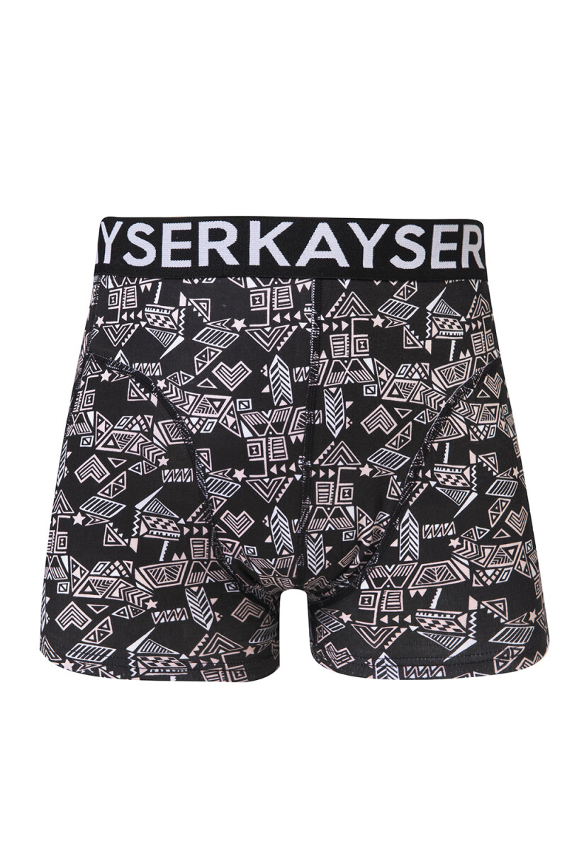 BOXER ALG. CORTO NEGRO