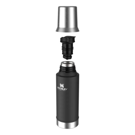 Termo Stanley acero inoxidable tapa mate 2 en 1 800ml Negro