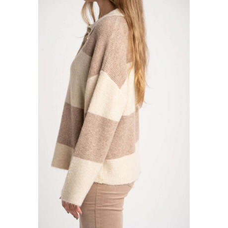 Sweater Polo Mocha