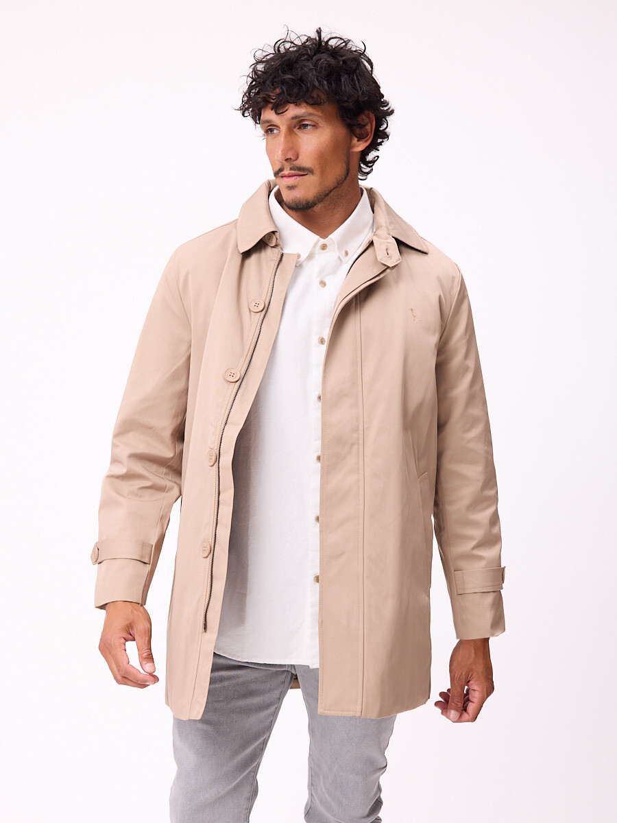 GABARDINA NAIVO POLANCO - Camel 
