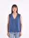 BLUSA BERTA AZUL PIEDRA