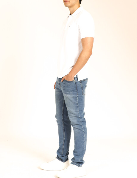 520602 REMERA PIQUÉ NAVIGATOR Blanco