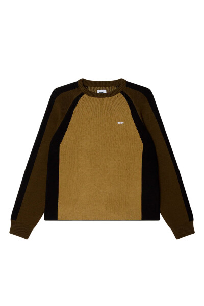 RAGLAN CREW NECK SWEATER Verde