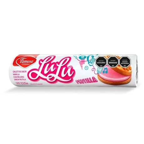 GALLETA RELL LULU 115G FRUTILLA GALLETA RELL LULU 115G FRUTILLA