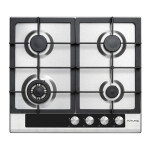 ANAFE FUTURA A GAS INOX 4 QUEMADORES FUT-AG600X-4 acero inoxidable