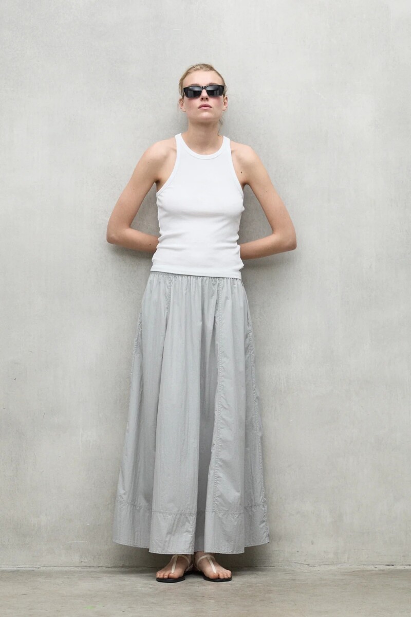 FALDA PIRITA Gris