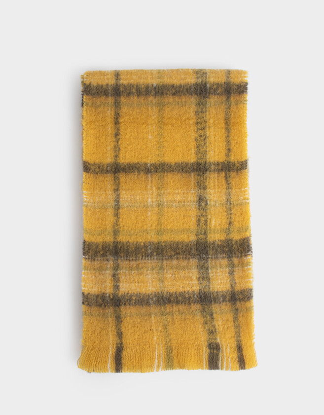 Bufandas Bufanda Tejido Suave - Amarillo Mostaza