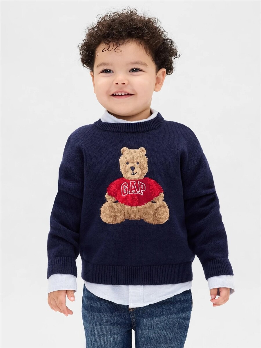 Buzo Gràfico Toddler Niño - Navy Uniform 