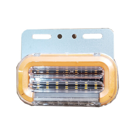 FAROL - FARO LATERAL RECTANGULAR LED 24V AMBAR 135X70MM - FAROL - FARO LATERAL RECTANGULAR LED 24V AMBAR 135X70MM -