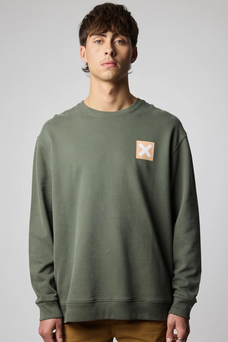 Sudadera Nature Blue Banana Kakhi