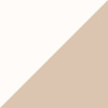 De Punto Acanalado Rayado BEIGE/MULTI