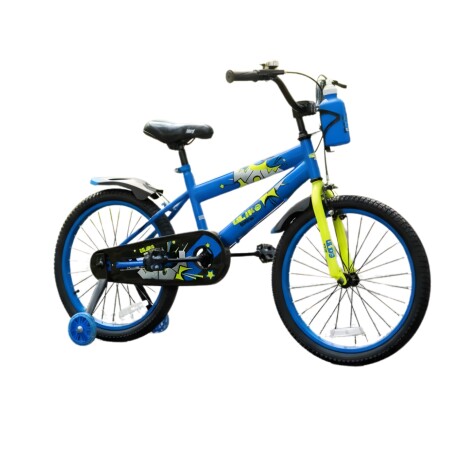 Bicicleta Infantil Wow Rodado 20 con Botellita Deportiva Azul
