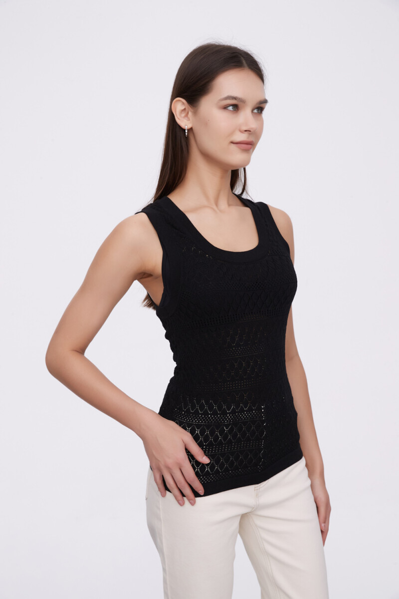 Musculosa Otela - Negro 