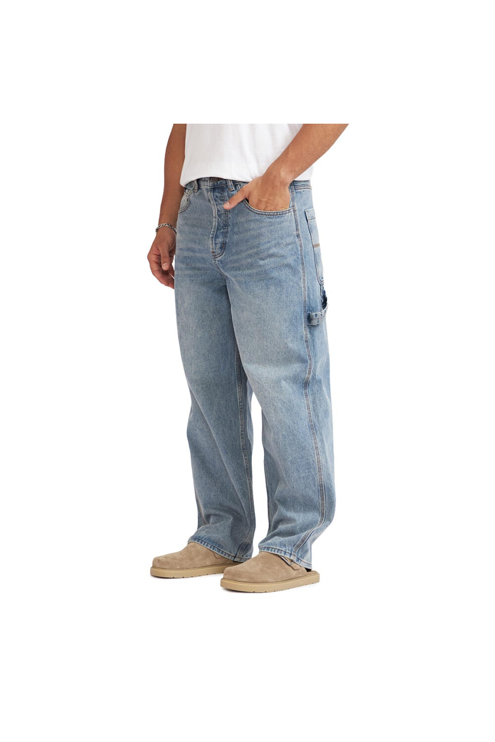 Quiksilver Jeans NILO Hombre - Azul Medio Azul Medio